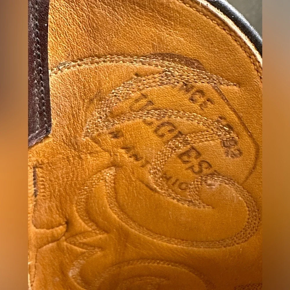 Lucchese men boots size 10B